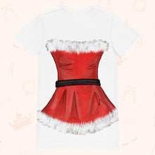 Load image into Gallery viewer, Santa T-Shirt Dress | Easy Costume, Fun Loungewear, Unique Gift