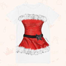 Load image into Gallery viewer, Santa T-Shirt Dress | Easy Costume, Fun Loungewear, Unique Gift