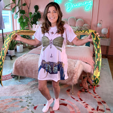 Load image into Gallery viewer, Snake 4 U T-Shirt Dress | Easy Costume, Fun Loungewear, Unique Gift