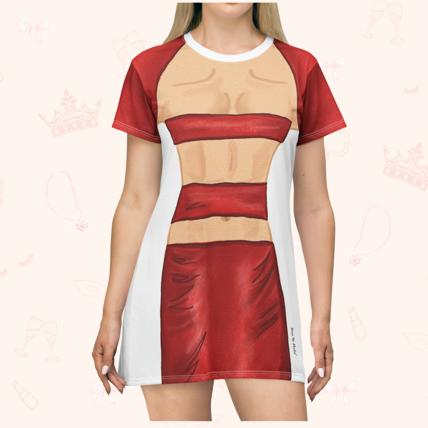 Ariana t shirt dress shop