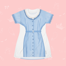 Load image into Gallery viewer, The Notebook Inspired T-Shirt Dress | Easy Costume, Fun Loungewear, Unique Gift