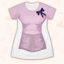 Load image into Gallery viewer, Weather Reporter T-Shirt Dress | Easy Costume, Fun Loungewear, Unique Gift
