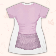 Load image into Gallery viewer, Weather Reporter T-Shirt Dress | Easy Costume, Fun Loungewear, Unique Gift