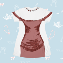 Load image into Gallery viewer, Pretty Lady in Red T-Shirt Dress | Easy Costume, Fun Loungewear, Unique Gift