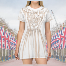 Load image into Gallery viewer, Princess Diana Inspired Wedding T-Shirt Dress