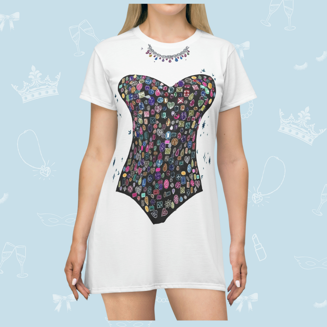 Jewels & Diamonds (without body) T-shirt Dress