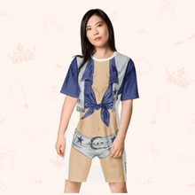 Load image into Gallery viewer, Texas Cowgirl T-shirt Dress
