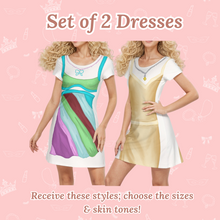 Load image into Gallery viewer, Bachelorette Party Pack – Themed T-Shirt Dresses for Girls’ Trips &amp; Bridal Parties
