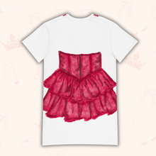 Load image into Gallery viewer, Pink Party T-shirt Dress | Easy Costume, Fun Loungewear, Unique Gift
