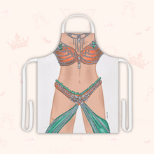 Load image into Gallery viewer, Showgirl Costume Apron | Funny Apron, Unique Gift
