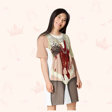 Load image into Gallery viewer, Lady Monster T-Shirt Dress | Easy Costume, Fun Loungewear, Unique Gift
