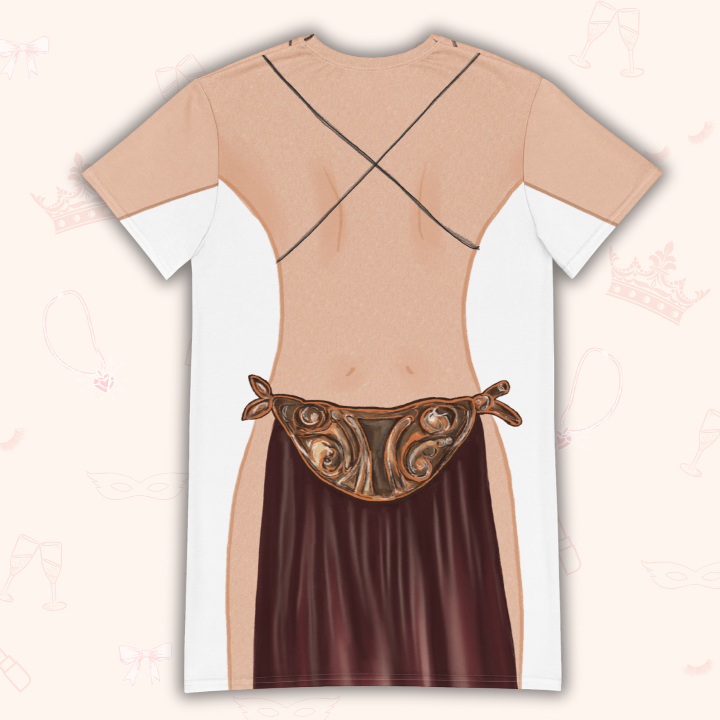 Galaxy Princess T-Shirt Dress