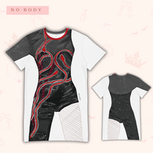 Load image into Gallery viewer, Ready or Not T-Shirt Dress | Easy Costume, Fun Loungewear, Unique Gift
