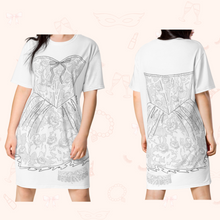Load image into Gallery viewer, Lace Bridal Dress | | Easy Costume, Fun Loungewear, Unique Gift
