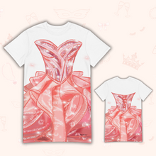 Load image into Gallery viewer, Glinda T-Shirt Dress | Easy Costume, Fun Loungewear, Unique Gift
