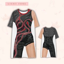 Load image into Gallery viewer, Ready or Not T-Shirt Dress | Easy Costume, Fun Loungewear, Unique Gift
