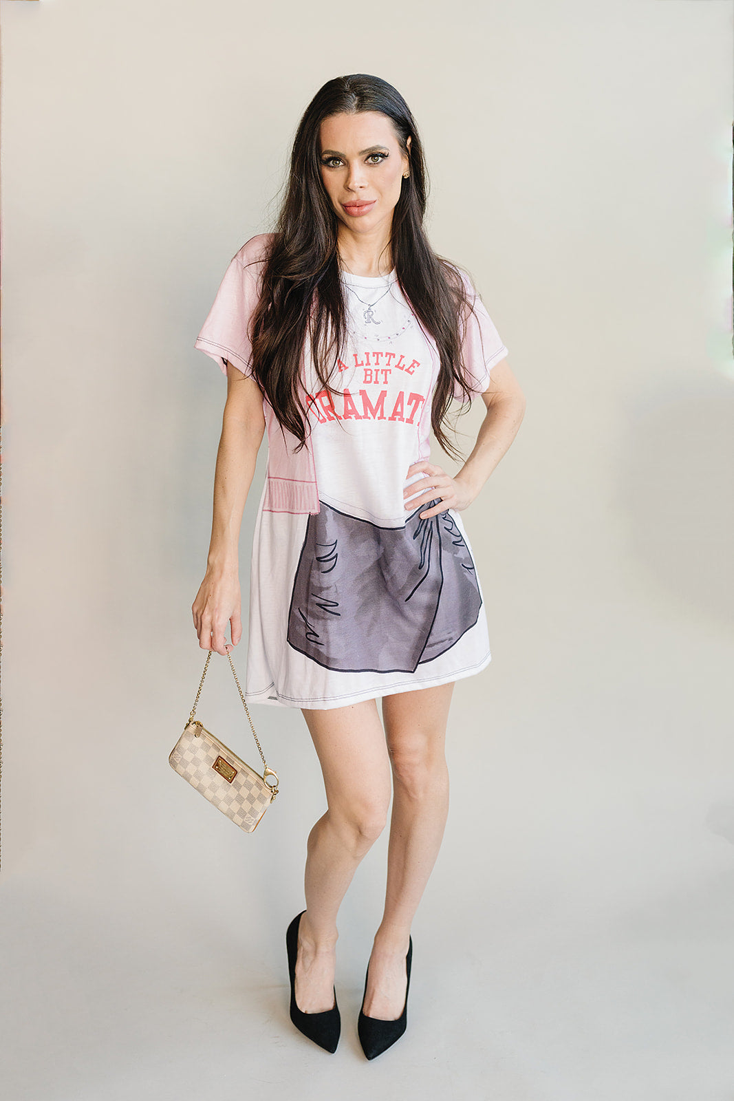 queen t shirt dress Black Queen T-shirt dress