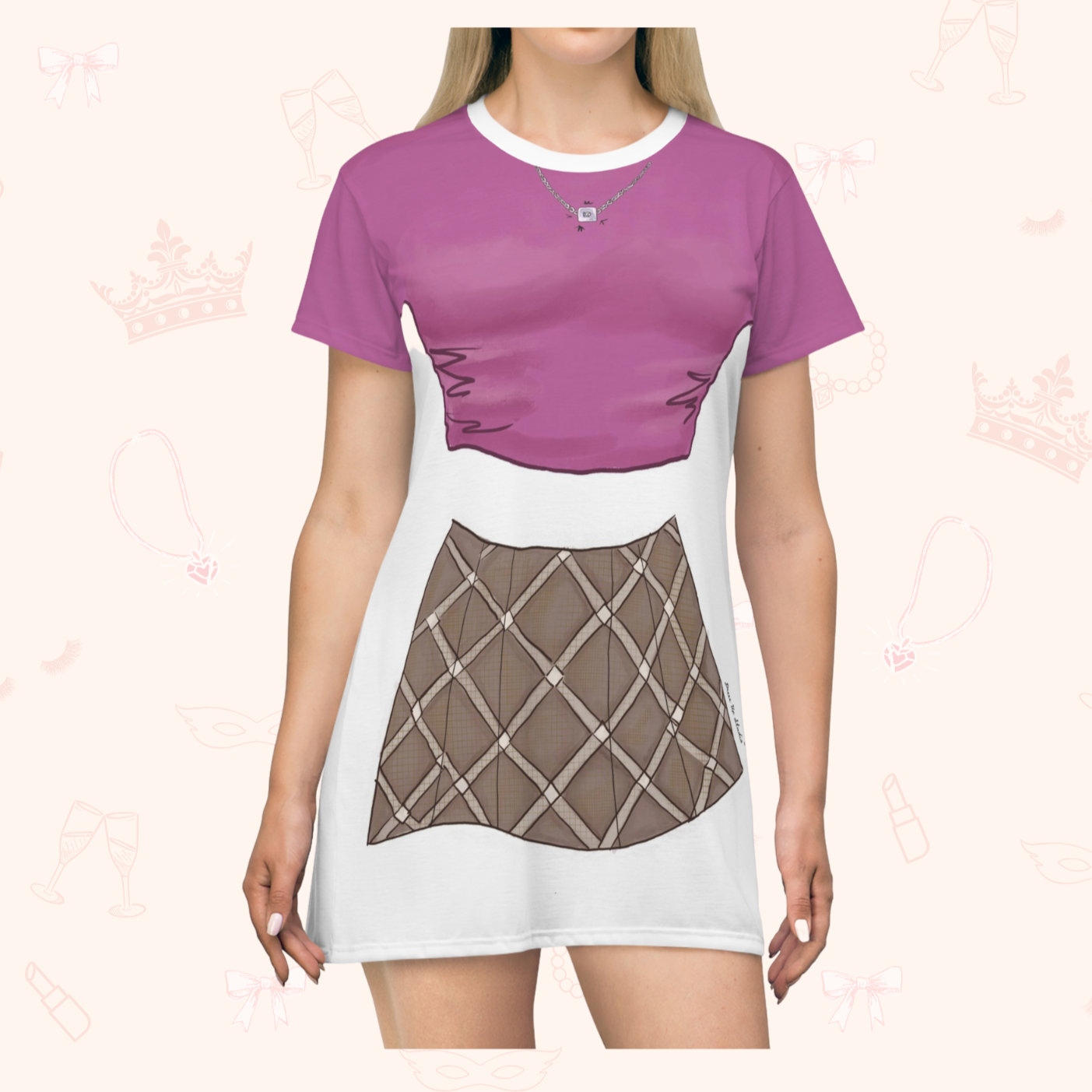 Toaster Strudel TShirt Dress Easy Costume, Fun Loungewear, Unique G — free download