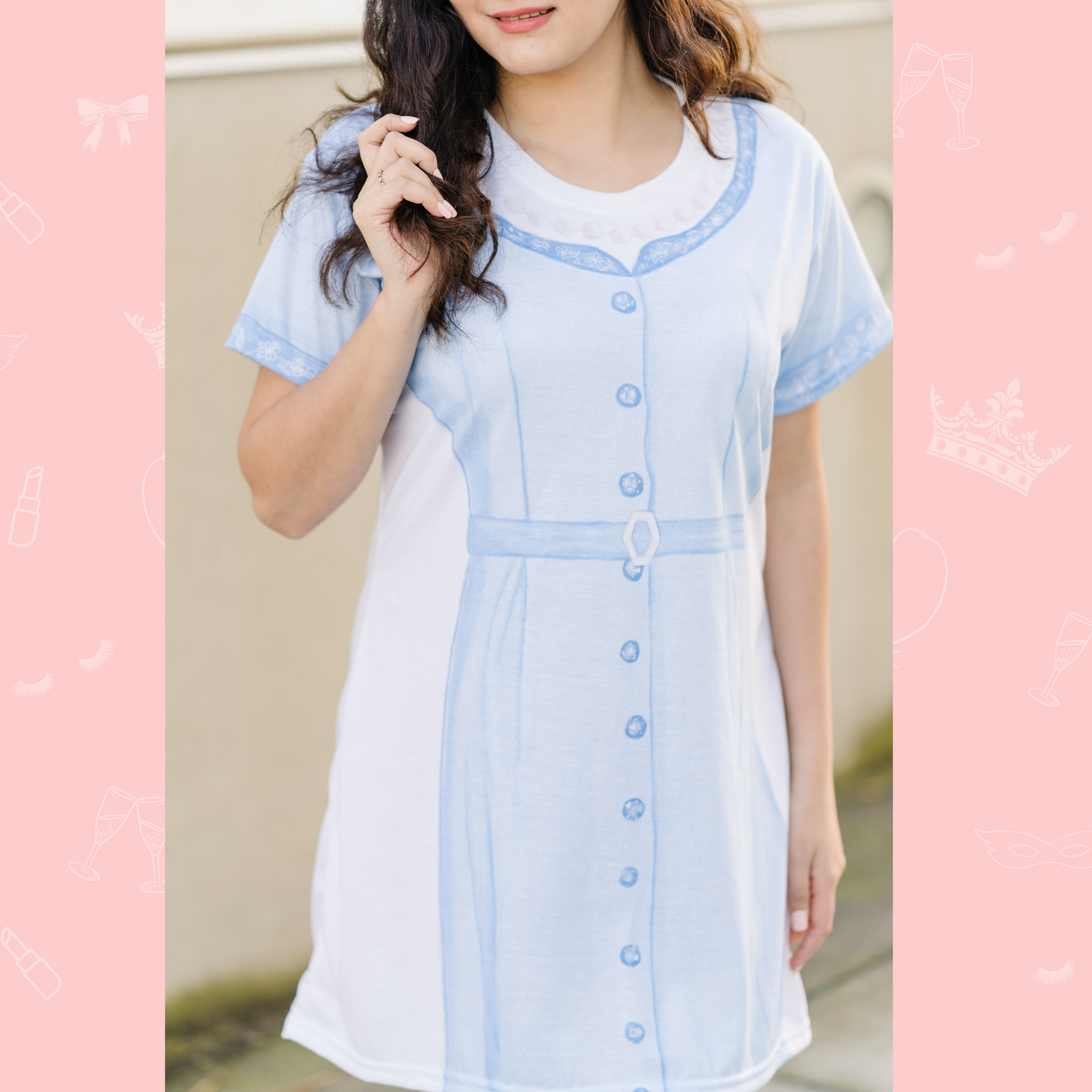 The Notebook Inspired T-Shirt Dress