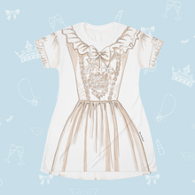 Load image into Gallery viewer, Princess Diana Inspired Wedding T-Shirt Dress
